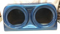 Blue Dual Sub Speaker Box Q5B