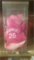 McGwire 25 red and pink Beanie Baby