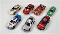7) VARIOUS SCALE SLOT CARS