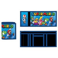 Super Mario Characters Kids Tri-Fold Wallet