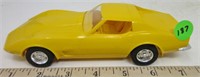 1973 Corvette 454 Stingray, yellow, no box