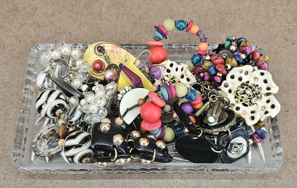 1980s Earring Collection - set of 11