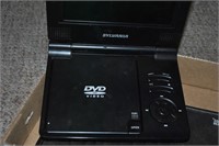 DVD player and cd/dvd case