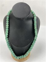 Aqua Blue Stone Necklace