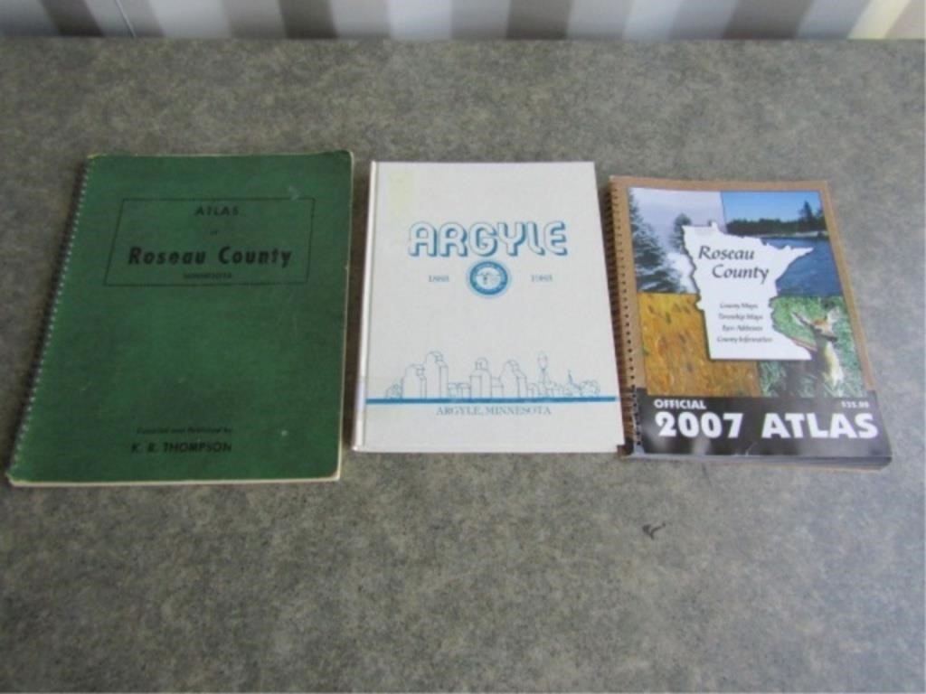 2-Roseau Co Atlas 1973 & 2007 & Argyle Atlas 1973