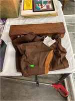 Vintage NOS Horse Riding Pants and Wooden Box