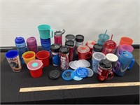 LARGE Cup Lot Water Bottles and More