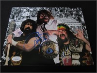 Mick Foley signed 8x10 photo JSA COA