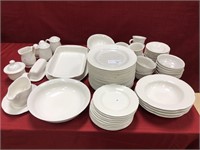 Pfaltzgraff Filigree Dinnerware-some losses: 18