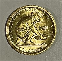 GOLD 1/10 Oz. 2021 Prospector .999 Au