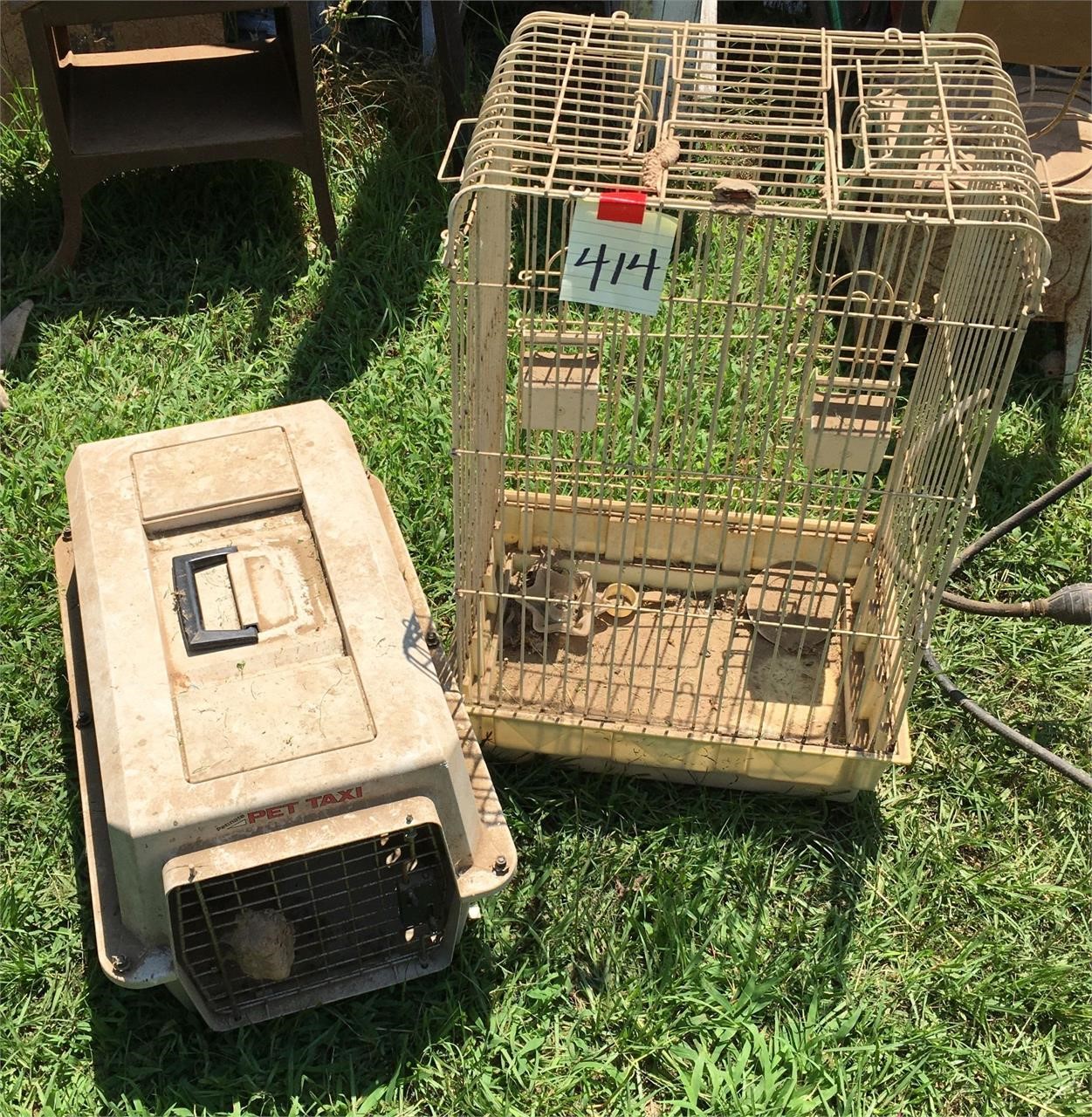 Bird Cage and Pet Carrier