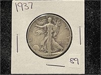 1937 WALKING LIBERTY HALF DOLLAR