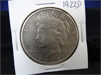 1922 D Silver Dollar