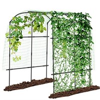 DoCred Tall Garden Arch Trellis for Climbing Plant