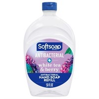 Softsoap Antib. Soap-White Tea & Berry 50oz