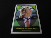 2021 TOPPS X TREVOR LAWRENCE AUTOGRAPH RC