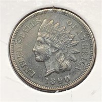 1890 INDIAN HEAD CENT  XF