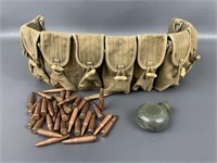 Vietnam War Era Chinese Ammo Belt & More