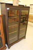 Union Furniture Glass Door Bookcase with Key