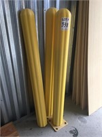 Lof of (3) 56" Poly Barrier Posts