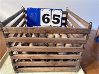 Wood Egg Crate