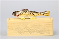 Carl Christiansen 5.25" Brown Trout Fish Spearing
