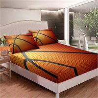 3D Basketball Bedding Set - Full