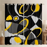 Boys Geometric Blackout Curtains