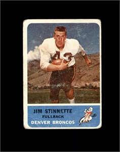 1962 Fleer #42 Jim Stinnette P/F to GD+