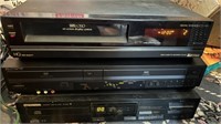 Pioneer CD player PO-4051 powers on, Sony dvd VCR