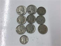 U S A  Assorted Coins