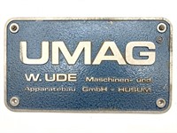 UMAG Metal Sign 13.5” x 7.5”