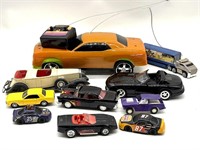 RC Car 13”, Tootsietoy Cars, Plastic Model Car,