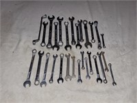 ASSORTED BOX END/COMBO WRENCHES