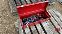 Small Red Tool Box C/w Assort Tools