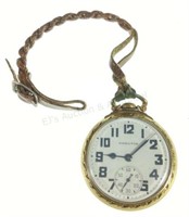 1943 Open Face Hamilton 21 Jewel Pocket Watch