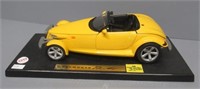 Plymouth Prowler Diecast Car on Base.