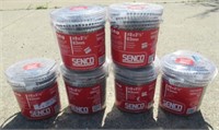 (6) Containers of Senco #8 x 2 1/2" collated