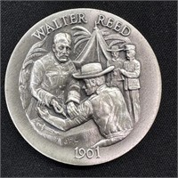 1.25 oz Silver Round - Walter Reed