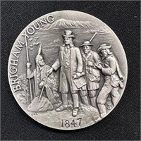 1.25 oz Silver Round - Brigham Young