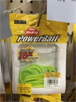 4 PACKS OF POWERBAIT TROUT WORMS