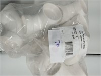 pvc elbows, 2 inch, 7 elbows