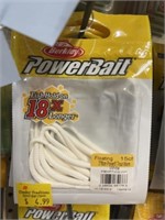 4 PACKS OF POWERBAIT TROUT WORMS