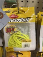 4 PACKS OF POWERBAIT TROUT WORMS