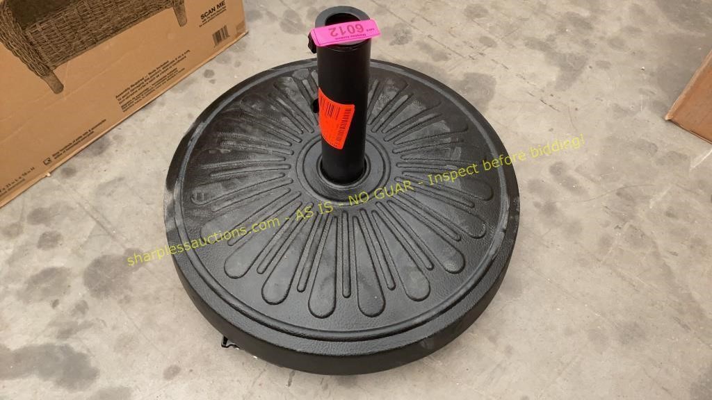 Patio Umbrella Base on Wheels