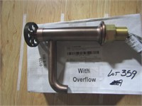 Edison Single Hole Brass Lavatory Faucet With Pop