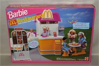 Mattel Barbie McDonalds Restaurant Talking Drive