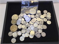 Silver 90% Coins $11.25 90% and 1.00 40%