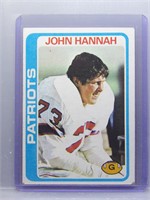 John Hannah 1978 Topps