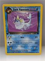 2000 Pokemon 1st Edition Dark Vaporeon 45/82
